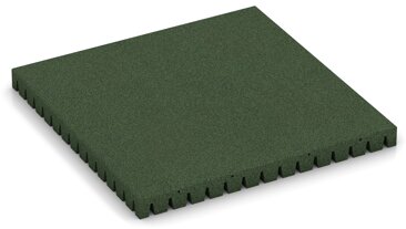 WARCO Fallschutzmatte FS, 1000 x 1000 x 80 mm, 225 cm kritische Fallhöhe, grasgrün