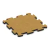 Poolfliese von WARCO im Farbdesign Zitronengelb mit den Abmessungen 500 x 500 x 30 mm. Produktfoto von Artikel 5293 in der Aufsicht von schräg vorne.