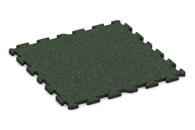 Terrassenbelag pro von WARCO im Farbdesign Englischer Rasen mit den Abmessungen 1000 x 1000 x 30 mm. Produktfoto von Artikel 3243 in der Aufsicht von schräg vorne.