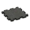 Outdoor-Klickfliese von WARCO im Farbdesign Dunkelgrauer Granit mit den Abmessungen 500 x 500 x 50 mm. Produktfoto von Artikel 3025 in der Aufsicht von schräg vorne.