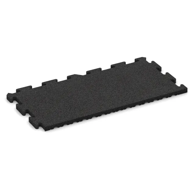 Randplatte von WARCO im Farbdesign Anthrazit mit den Abmessungen 1000 x 485 x 30 mm. Produktfoto von Artikel 5072 in der Aufsicht von schräg vorne.