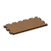 Randplatte von WARCO im Farbdesign Terra Cotta mit den Abmessungen 1000 x 485 x 40 mm. Produktfoto von Artikel 5093 in der Aufsicht von schräg vorne.