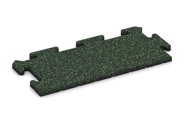 Rand-Abschlussplatte (2 Stück) von WARCO im Farbdesign Englischer Rasen mit den Abmessungen 500 x 235 x 18 mm. Produktfoto von Artikel 4699 in der Aufsicht von schräg vorne.