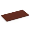 Paddockmatte von WARCO im Farbdesign Ziegelrot mit den Abmessungen 100 x 50 x 4 cm | 0,50 m². Produktfoto von Artikel 6647 in der Aufsicht von schräg vorne.