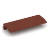 Mauerabdeckung von WARCO im Farbdesign Ziegelrot mit den Abmessungen 100 × 40 cm | 5/15 cm. Produktfoto von Artikel 2606 in der Aufsicht von schräg vorne.