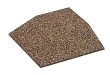 Eck-Platte (zwei Seiten abgeschrägt)