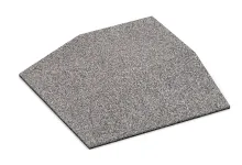 Eck-Platte (zwei Seiten abgeschrägt)