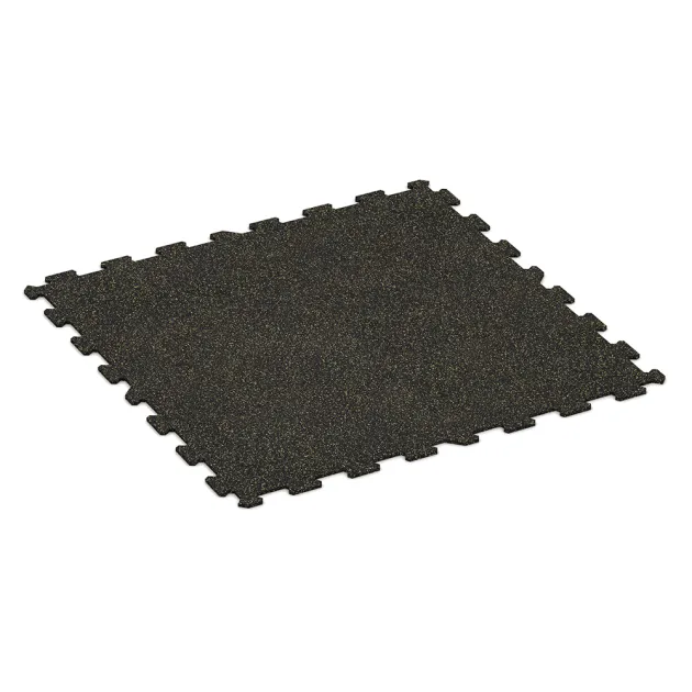 Treppenbelag von WARCO im Farbdesign Leicht Gelb Gesprenkelt mit den Abmessungen 970 x 970 x 8 mm | 0,94 m. Produktfoto von Artikel 1047 in der Aufsicht von schräg vorne.