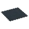 Fitnessboden Kompakt von WARCO im Farbdesign Leicht Blau Gesprenkelt mit den Abmessungen 970 x 970 x 16 mm | 0,94 m². Produktfoto von Artikel 1131 in der Aufsicht von schräg vorne.