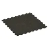 Fitnessboden Kompakt von WARCO im Farbdesign Leicht Gelb Gesprenkelt mit den Abmessungen 970 x 970 x 16 mm | 0,94 m². Produktfoto von Artikel 1140 in der Aufsicht von schräg vorne.