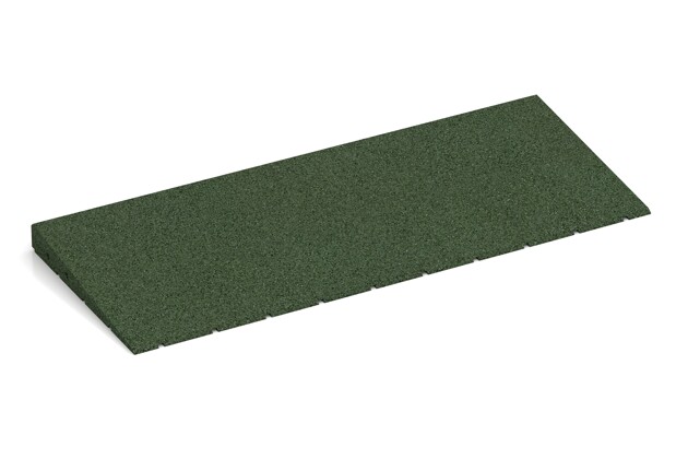 Anti-Stolper-Keil von WARCO im Farbdesign grasgrün mit den Abmessungen 750 x 300 x 40/8 mm. Produktfoto von Artikel 2420 in der Aufsicht von schräg vorne.
