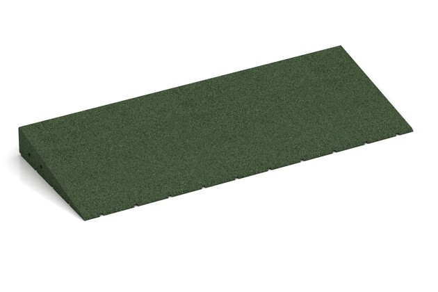 Anti-Stolper-Keil von WARCO im Farbdesign grasgrün mit den Abmessungen 750 x 300 x 65/8 mm. Produktfoto von Artikel 2540 in der Aufsicht von schräg vorne.