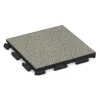 Gehwegplatte Classic von WARCO im Farbdesign Heller Granit mit den Abmessungen 500 x 500 x 40 mm. Produktfoto von Artikel 1299 in der Aufsicht von schräg vorne.