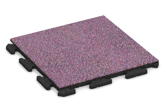 Poolfliese von WARCO im Farbdesign Lavendel mit den Abmessungen 500 x 500 x 30 mm. Produktfoto von Artikel 1213 in der Aufsicht von schräg vorne.