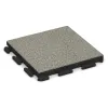 Gehwegplatte Classic von WARCO im Farbdesign Heller Granit mit den Abmessungen 500 x 500 x 50 mm. Produktfoto von Artikel 1432 in der Aufsicht von schräg vorne.
