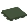 Gehwegplatte Classic von WARCO im Farbdesign Grasgrün mit den Abmessungen 500 x 500 x 50 mm. Produktfoto von Artikel 1480 in der Aufsicht von schräg vorne.