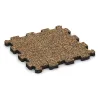 Fitnessmatte Premium 2 cm von WARCO im Farbdesign Rattan Lounge mit den Abmessungen 306 x 306 x 20 mm. Produktfoto von Artikel 3716 in der Aufsicht von schräg vorne.