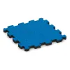 Messeboden-Klickfliese von WARCO im Farbdesign Himmelblau mit den Abmessungen 306 x 306 x 20 mm. Produktfoto von Artikel 5734 in der Aufsicht von schräg vorne.