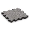 Sportboden – fugenlos von WARCO im Farbdesign Grau Melange mit den Abmessungen 306 x 306 x 30 mm. Produktfoto von Artikel 4455 in der Aufsicht von schräg vorne.