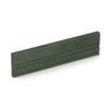 Gummi-Tiefbord von WARCO im Farbdesign Grasgrün mit den Abmessungen 100 x 5 x 25 cm. Produktfoto von Artikel 3786 in der Aufsicht von schräg vorne.