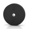 Bumper Plate Slim von WARCO im Farbdesign Anthrazit mit den Abmessungen 20 kg | ø 45,4 x 8,61 cm. Produktfoto von Artikel 6089 in der Aufsicht von schräg vorne.