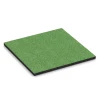 Fallschutzplatte – 95 cm von WARCO im Farbdesign Lindgrün mit den Abmessungen 50 x 50 x 3 cm | 0,25 m². Produktfoto von Artikel 6129 in der Aufsicht von schräg vorne.