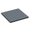 Fallschutzmatte – 95 cm von WARCO im Farbdesign Graphitgrau mit den Abmessungen 50 x 50 x 3 cm | 0,25 m². Produktfoto von Artikel 6130 in der Aufsicht von schräg vorne.