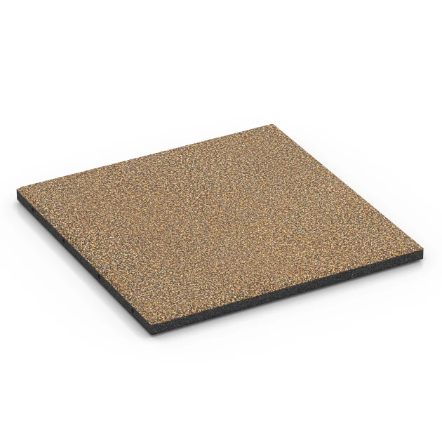 Terrassenplatte Classic von WARCO im Farbdesign Rattan Lounge mit den Abmessungen 50 x 50 x 3 cm | 0,25 m². Produktfoto von Artikel 6362 in der Aufsicht von schräg vorne.