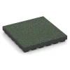 Fallschutzmatte EPDM – 210 cm von WARCO im Farbdesign Englischer Rasen mit den Abmessungen 50 x 50 x 7 cm | 0,25 m². Produktfoto von Artikel 6442 in der Aufsicht von schräg vorne.