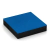 Fallschutzmatte – 300 cm von WARCO im Farbdesign Himmelblau mit den Abmessungen 50 x 50 x 11 cm | 0,25 m². Produktfoto von Artikel 6280 in der Aufsicht von schräg vorne.