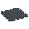 Fitness Bodenschutzmatte von WARCO im Farbdesign Schiefergrau mit den Abmessungen 50 x 50 x 3 cm | 0,25 m². Produktfoto von Artikel 6992 in der Aufsicht von schräg vorne.