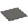 Fitness Active Floor System von WARCO im Farbdesign Dunkelgrauer Granit mit den Abmessungen 97,1 x 97,1 x 2,8 cm. Produktfoto von Artikel 6850 in der Aufsicht von schräg vorne.