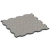 Fitness Active Floor System von WARCO im Farbdesign Grauer Granit mit den Abmessungen 97,1 x 97,1 x 2,8 cm. Produktfoto von Artikel 6851 in der Aufsicht von schräg vorne.
