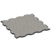 Fitness Max Floor System von WARCO im Farbdesign Grauer Granit mit den Abmessungen 97,1 x 97,1 x 2,8 cm. Produktfoto von Artikel 6887 in der Aufsicht von schräg vorne.