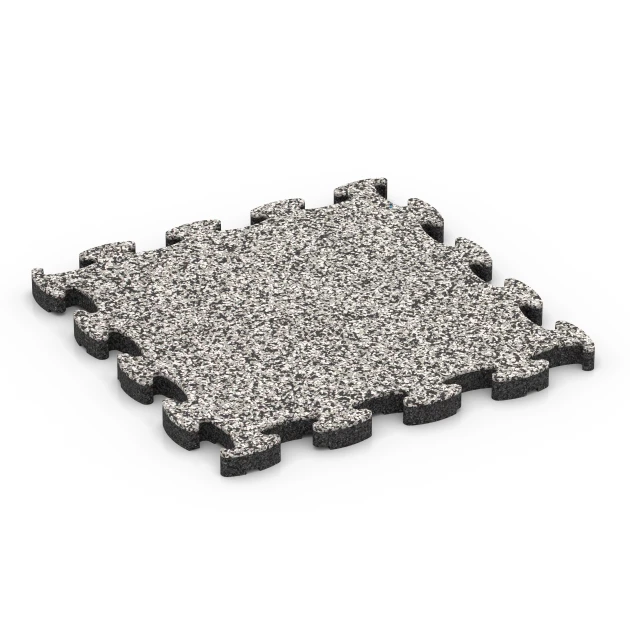 Poolumrandung von WARCO im Farbdesign Grauer Granit mit den Abmessungen 30 x 30 x 1,8 cm. Produktfoto von Artikel 6770 in der Aufsicht von schräg vorne.