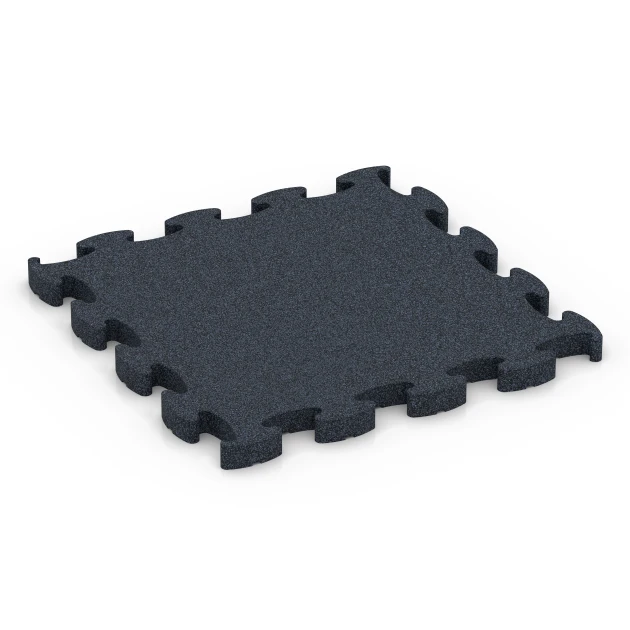 Fitness Premium Boden von WARCO im Farbdesign Anthrazit mit den Abmessungen 45,9 x 45,9 x 2,8 cm. Produktfoto von Artikel 6961 in der Aufsicht von schräg vorne.