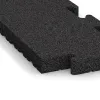 Detailaufnahme der Randausprägung von WARCO-Produkt 5005, Randplatte, Format 500 x 235 x 40 mm, Farbe Anthrazit.