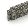 Detailaufnahme der Randausprägung von WARCO-Produkt 2256, Wandschutz Sockelleiste, Format 750 x 20 x 80 mm, Farbe Heller Granit.