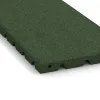 Detailaufnahme der Randausprägung von WARCO-Produkt 0381, halbe Platte, Format 500 x 250 x 30 mm, Farbe Grasgrün.