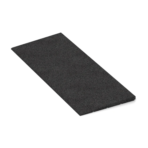 Detailaufnahme der Randausprägung von WARCO-Produkt 2308, Übergangsrampe 75 cm, Format 75 x 30 cm | 8 < 25 mm, Farbe Anthrazit.