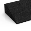 Detailaufnahme der Randausprägung von WARCO-Produkt 6603, Übergangsrampe, Format 100 × 25 cm | 1 < 10 cm, Farbe Anthrazit.