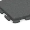 Detailaufnahme der Randausprägung von WARCO-Produkt 1389, Gehwegplatte Classic, Format 500 x 500 x 40 mm, Farbe Schiefergrau.