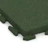 Detailaufnahme der Randausprägung von WARCO-Produkt 1480, Gehwegplatte Classic, Format 500 x 500 x 50 mm, Farbe Grasgrün.