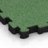 Detailaufnahme der Randausprägung von WARCO-Produkt 4250, Sportboden – fugenlos, Format 306 x 306 x 30 mm, Farbe Blassgrün.