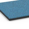 Detailaufnahme der Randausprägung von WARCO-Produkt 6420, Fallschutzplatte – 90 cm, Format 50 x 50 x 3 cm | 0,25 m², Farbe Atlantik.