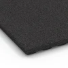 Detailaufnahme der Randausprägung von WARCO-Produkt 6389, Stallmatte Luxus, Format 100 x 50 x 4,5 cm | 0,50 m², Farbe Anthrazit.