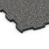 Detailaufnahme der Randausprägung von WARCO-Produkt 6850, Fitness Active Floor System, Format 97,1 x 97,1 x 2,8 cm, Farbe Dunkelgrauer Granit.