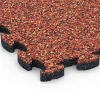 Detailaufnahme der Randausprägung von WARCO-Produkt 6773, Poolumrandung, Format 28,9 x 28,9 x 1,8 cm, Farbe Feuersglut.