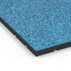 Detailaufnahme der Randausprägung von WARCO-Produkt 7139, Outdoor-Fitnessboden, Format 60 x 60 x 3 cm | 0,36 m², Farbe Atlantik.