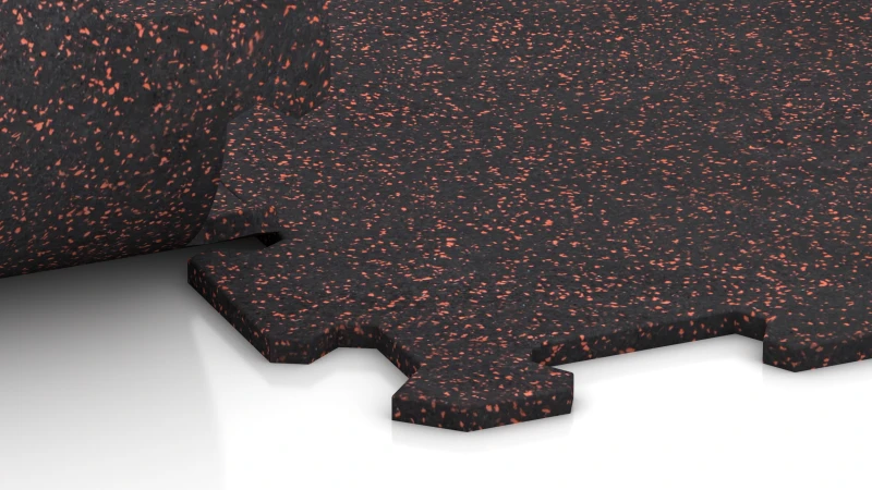 Ausgeschnittene Puzzleverbindung ohne Fase